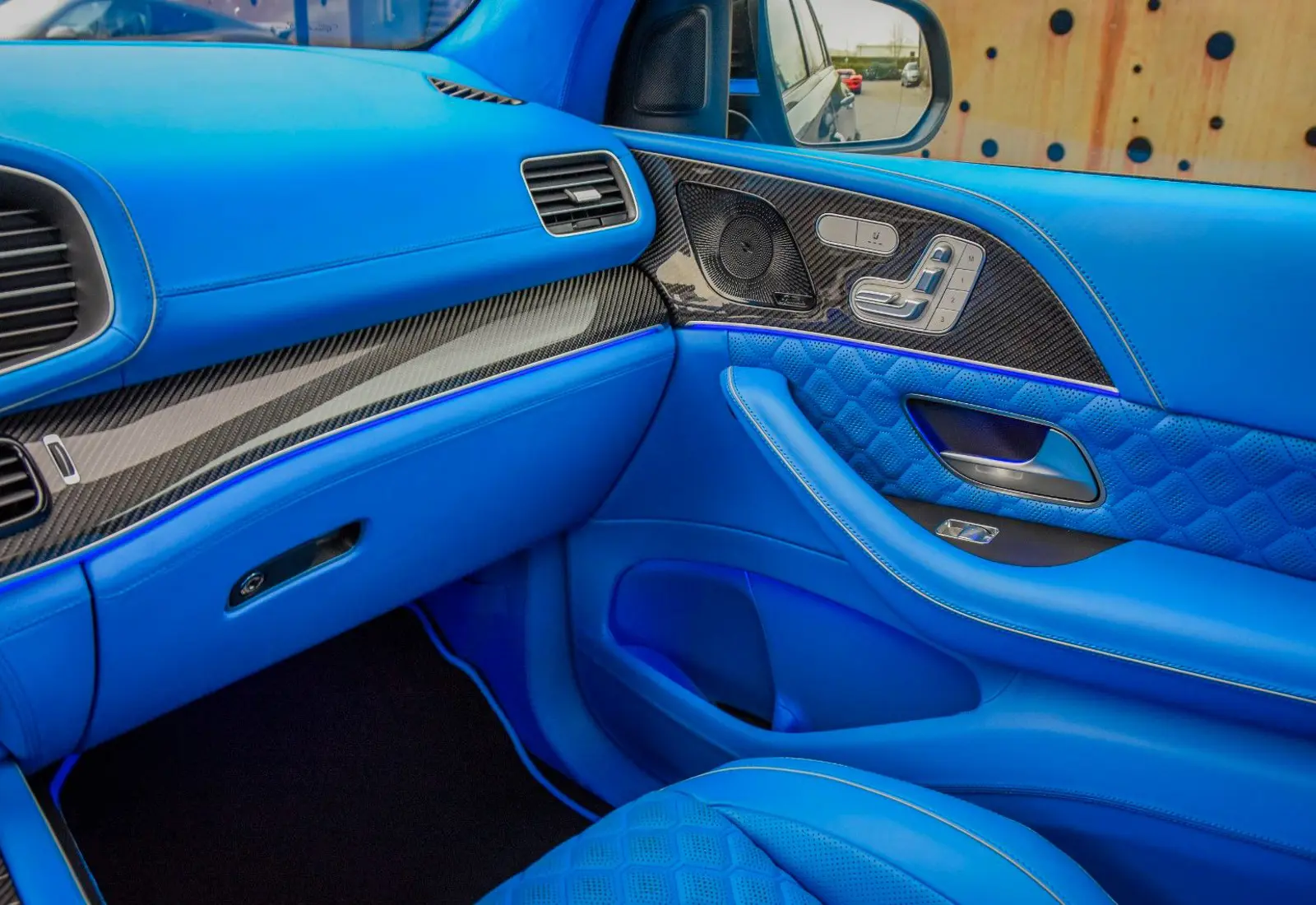 Mercedes-Benz GLE 800 BRABUS * CARBON * FULL ROYAL BLUE INT * NEU *  - 46254