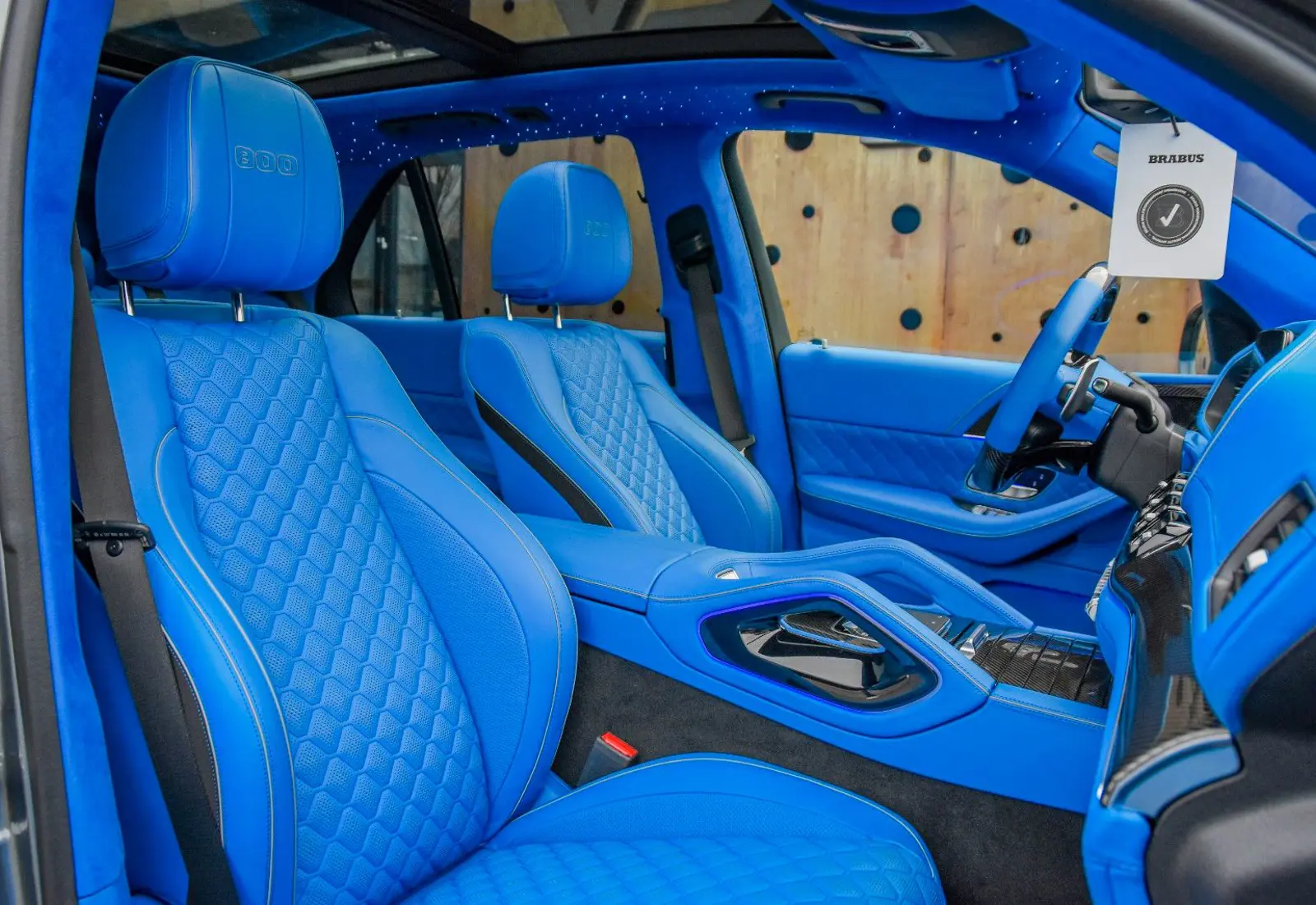 Mercedes-Benz GLE 800 BRABUS * CARBON * FULL ROYAL BLUE INT * NEU *  - 46257