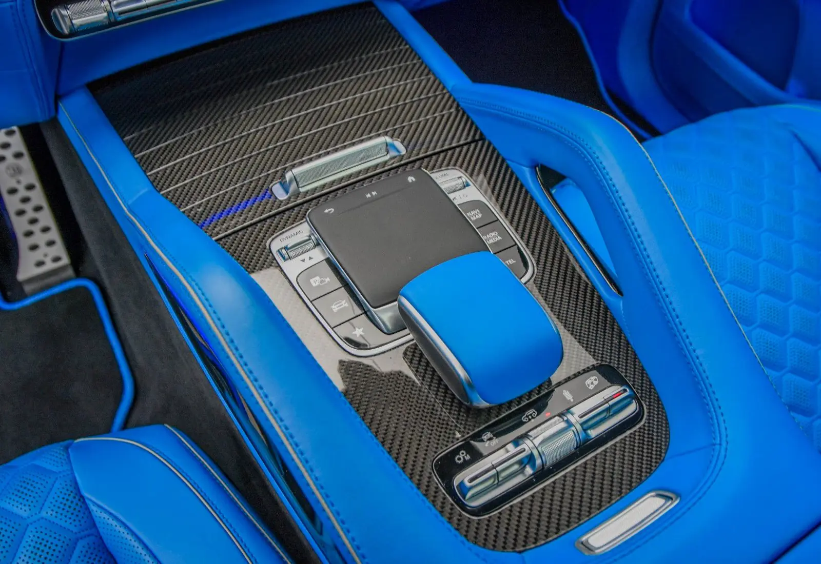 Mercedes-Benz GLE 800 BRABUS * CARBON * FULL ROYAL BLUE INT * NEU *  - 46252
